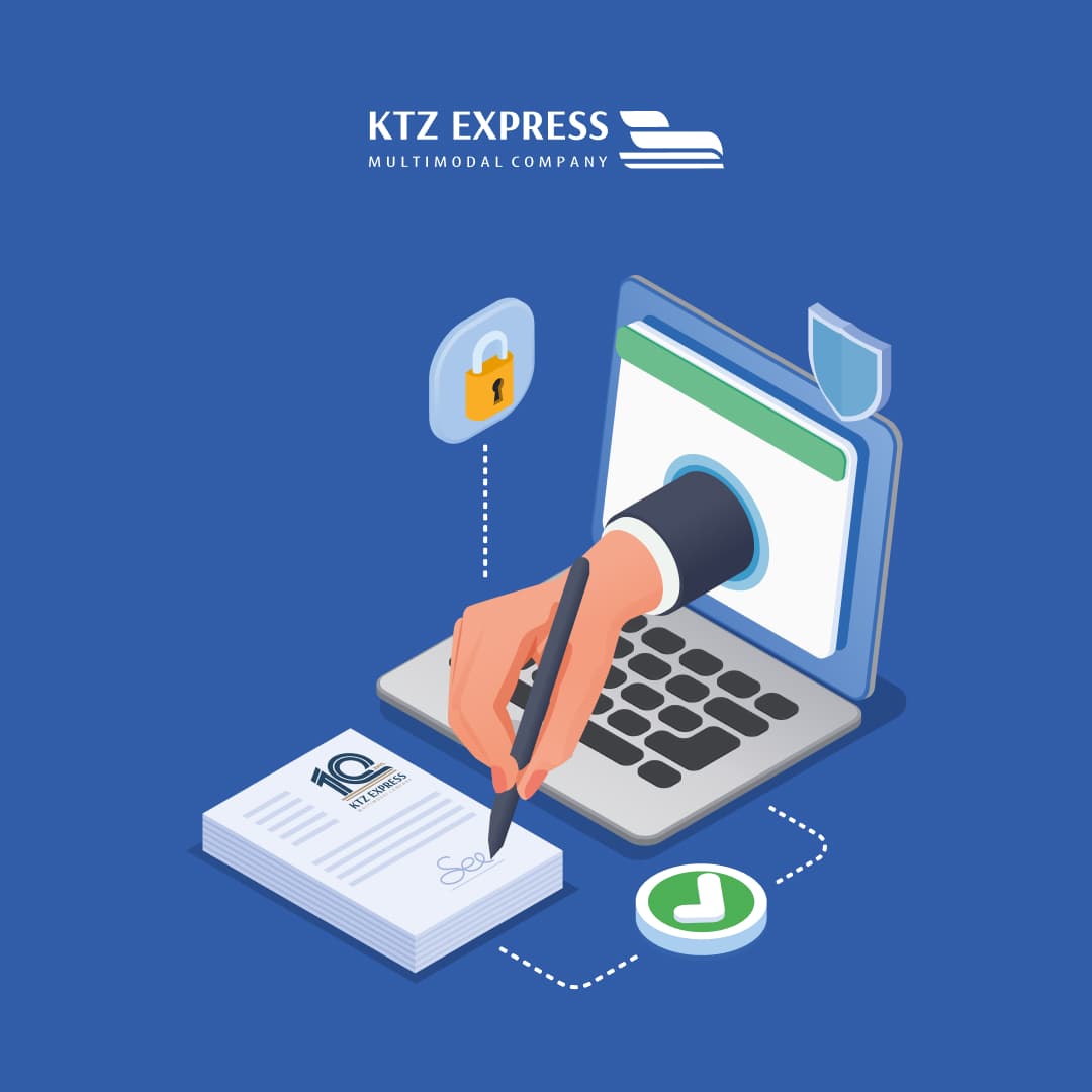 KTZ Express has simplified the signing of service agreements