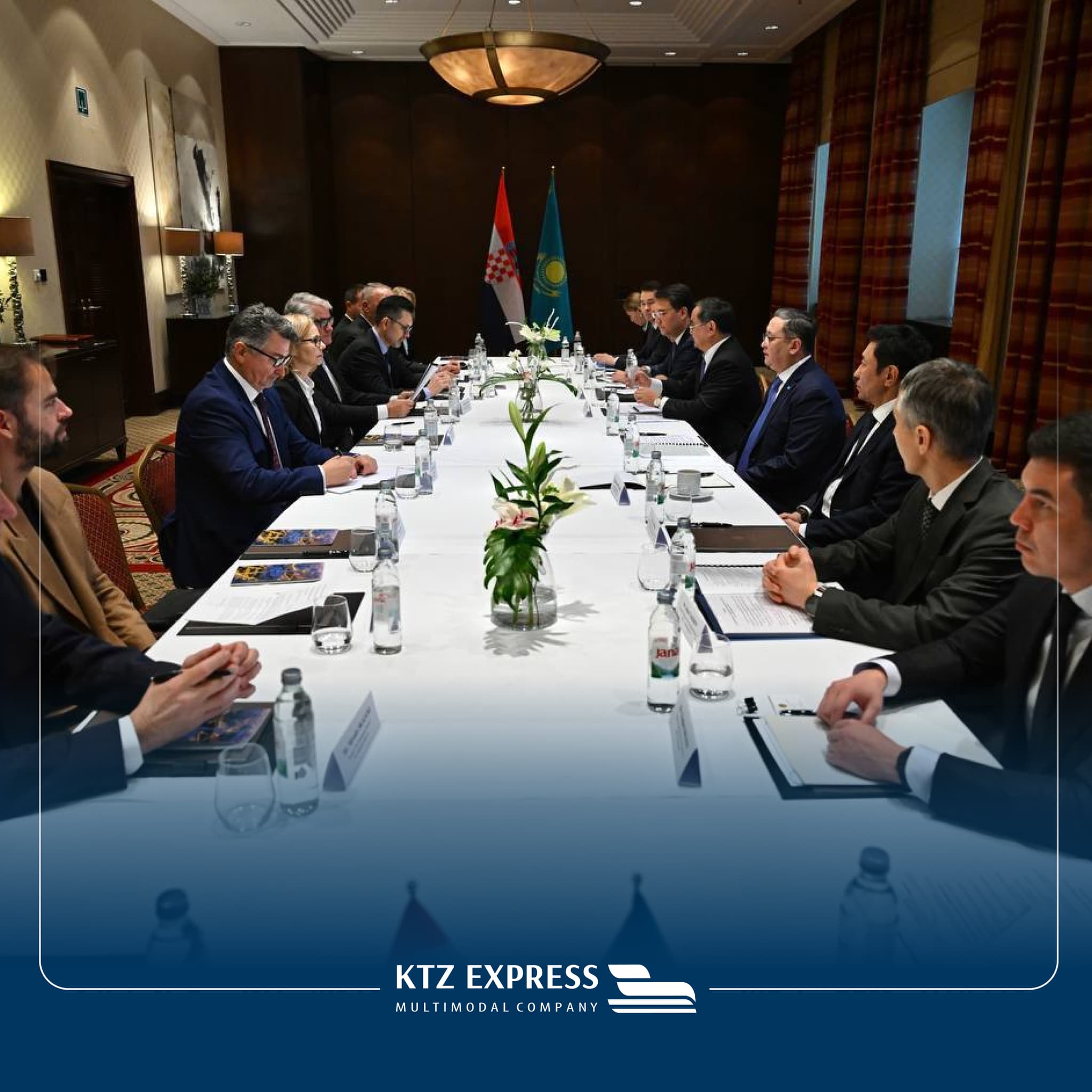 KTZ Express Хорватиямен байланысты нығайтуда