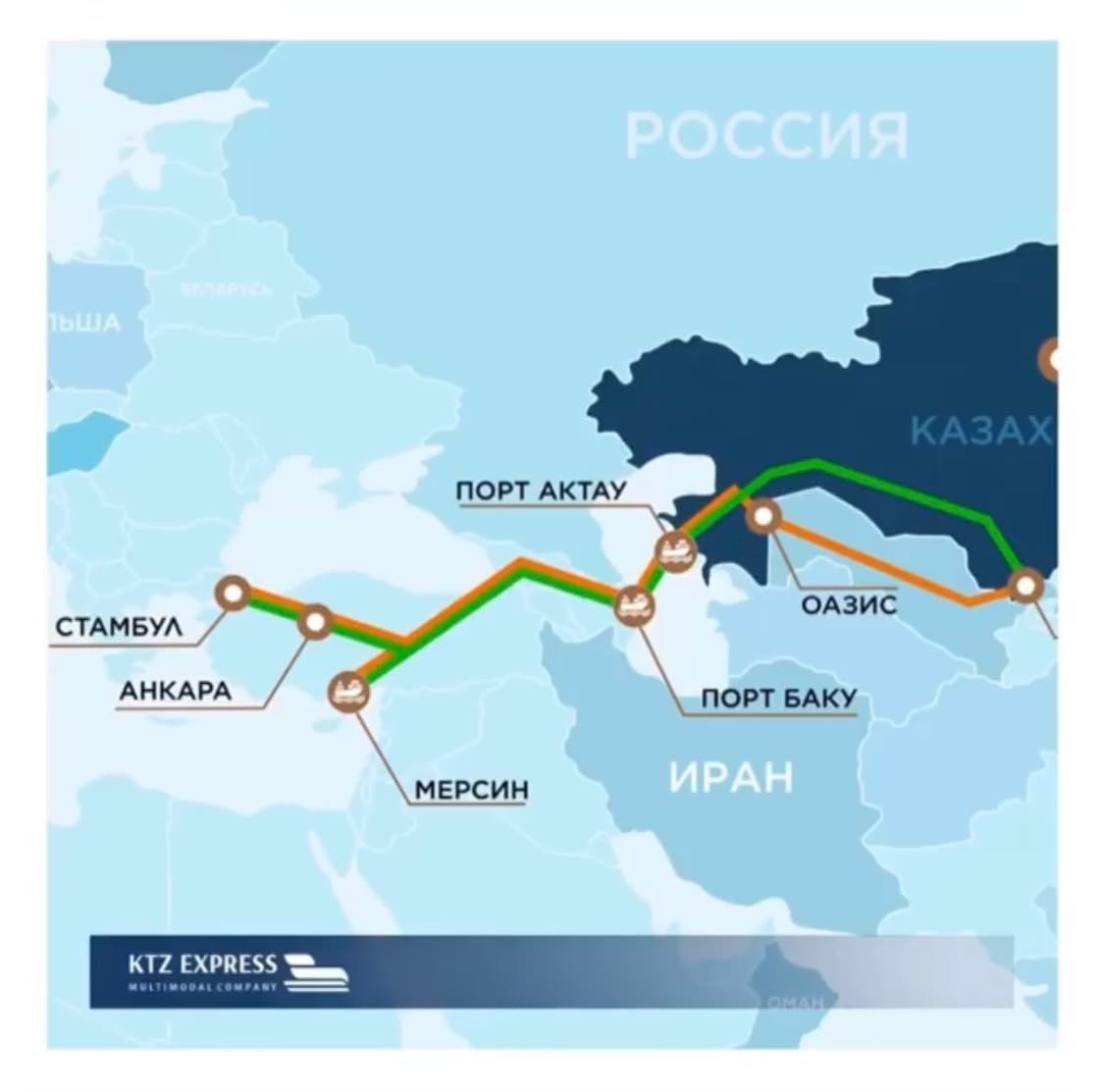 KTZ Express обеспечивает бесперебойную перевозку сырья Алмалыкского горно-металлургического комбината