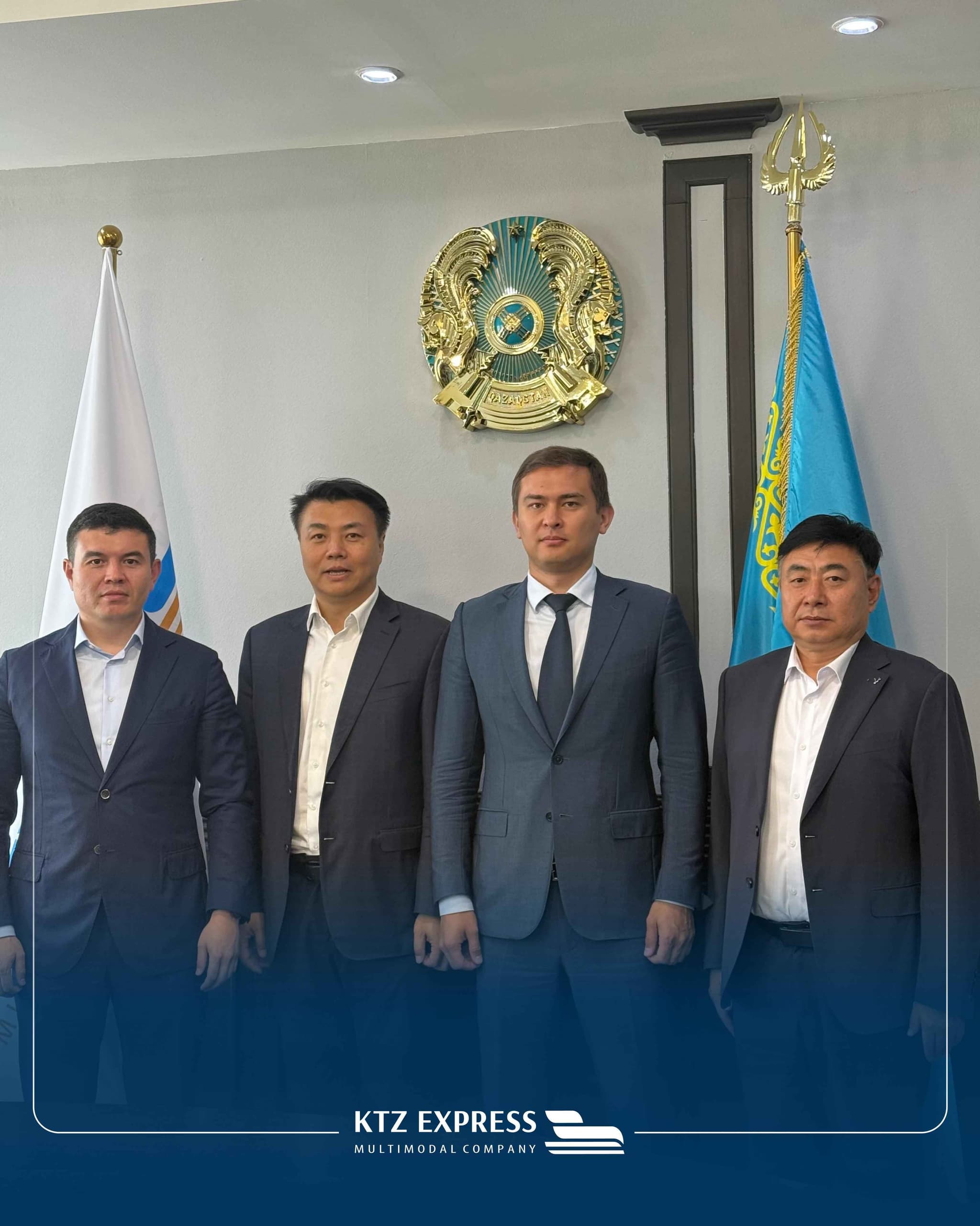 KTZ Express и China Railway Material обсудили развитие сотрудничества в рамках маршрута Китай – Европа