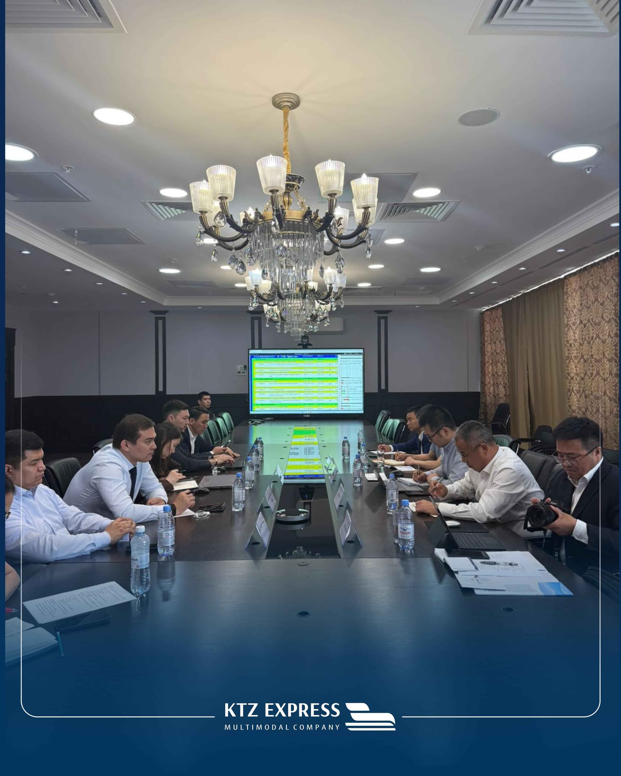 Астанада Ақтау портында жаңа контейнер хабының құрылысы талқыланды