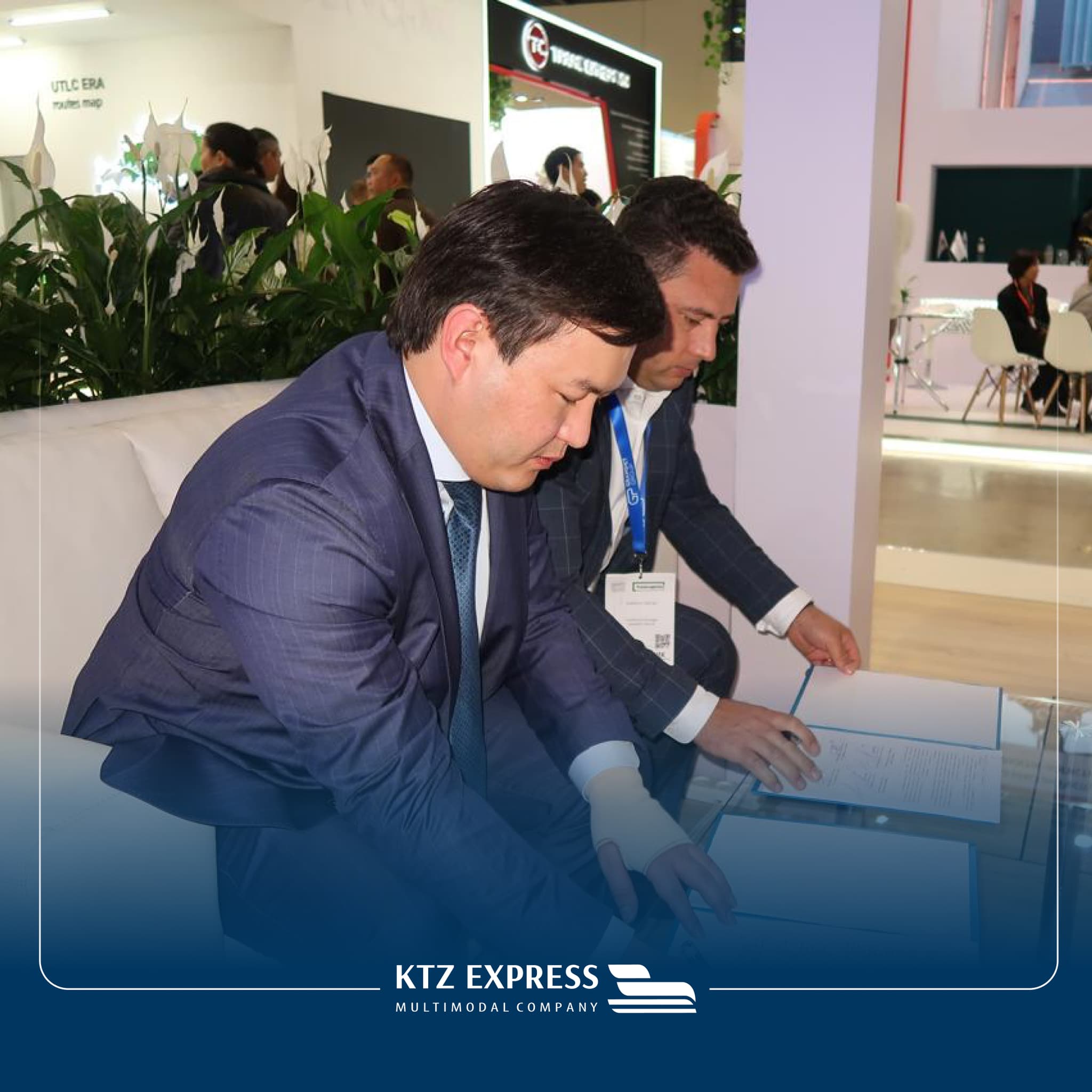 KTZ Express TransLogistica Kazakhstan 2024 көрмесінде жаңа келісім жасады