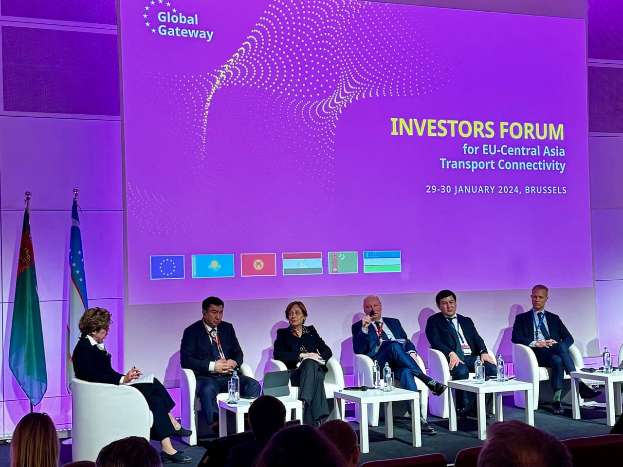 KTZ Express Брюссель қаласында өткен Global Gateway инвесторлар форумына қатысты