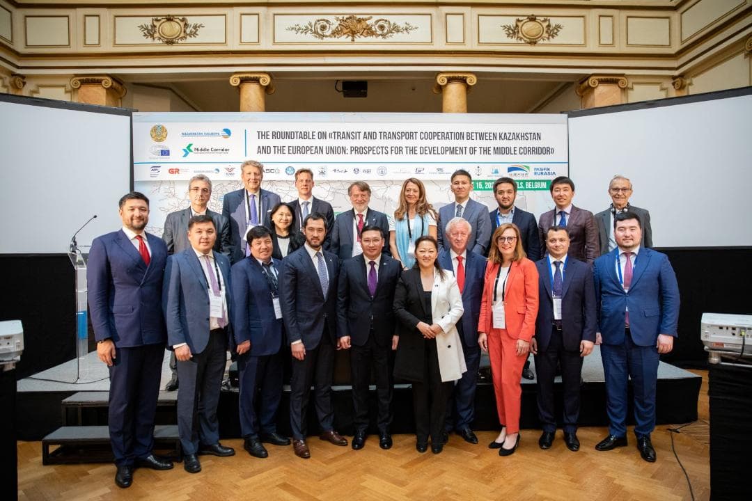 Бельгияда Қазақстан арқылы өтетін орта дәлізді дамыту перспективалары талқыланды