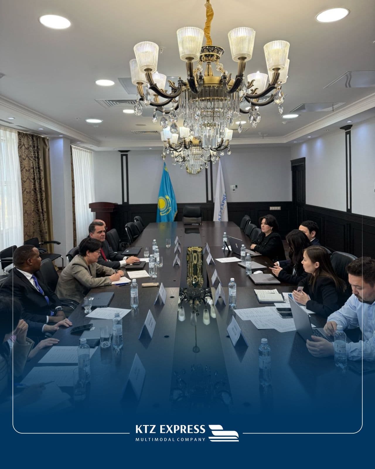KTZ Express және Дүниежүзілік Банктің жұмыс кездесуі: фокуста-логистиканың тиімділігі