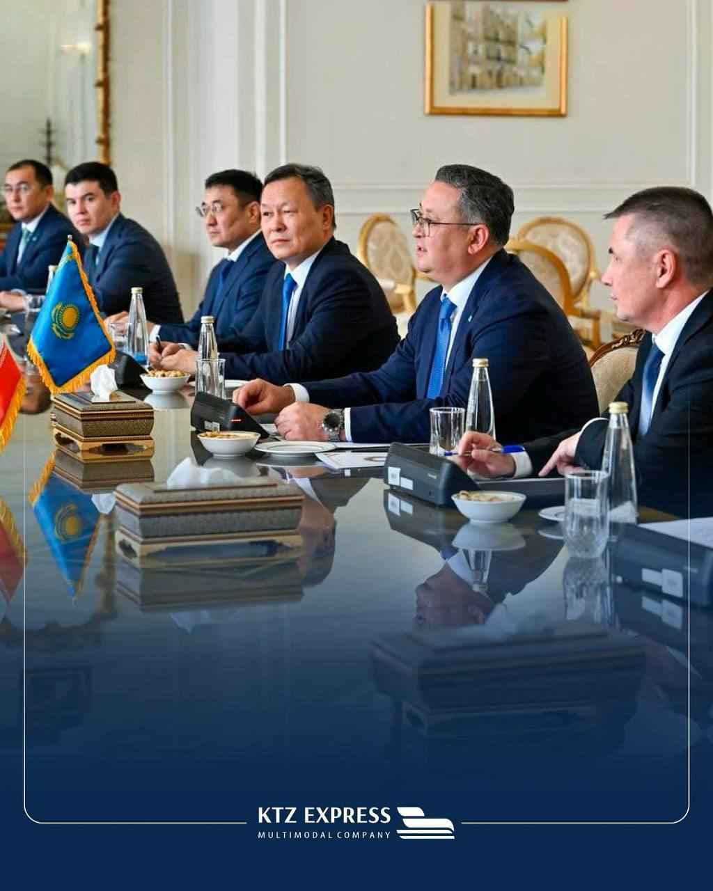 KTZ Express обсудило развитие сотрудничества с Ираном по МТК «Север-Юг»
