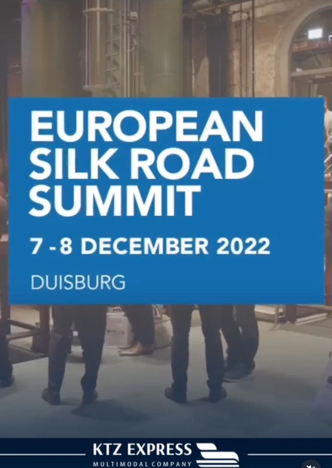 Дуйсбург қаласында (ГФР) өткен European Silkroad Summit 2022-де KTZ Express қызметтері таныстырылды